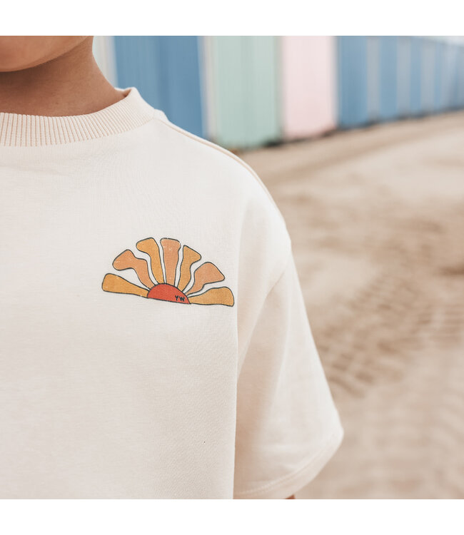 Your Wishes - Oversized tee white swan