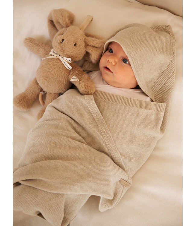 Bamboom - 4-seizoenen omslagdoek met kasjmier - STONE SAND 505