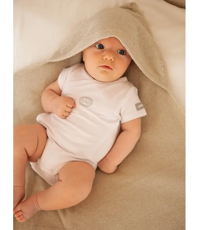 Bamboom - 4-seizoenen omslagdoek met kasjmier - STONE SAND 505