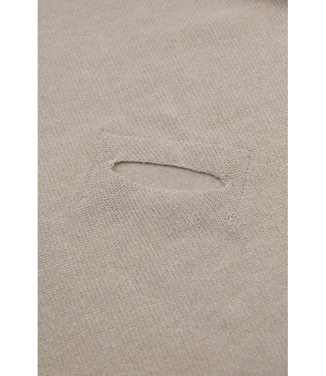Bamboom - 4-seizoenen omslagdoek met kasjmier - STONE SAND 505