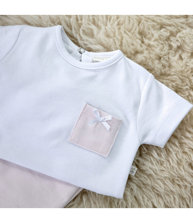 Living NaturePyjama 2-delig voor meisjes Cato – roze