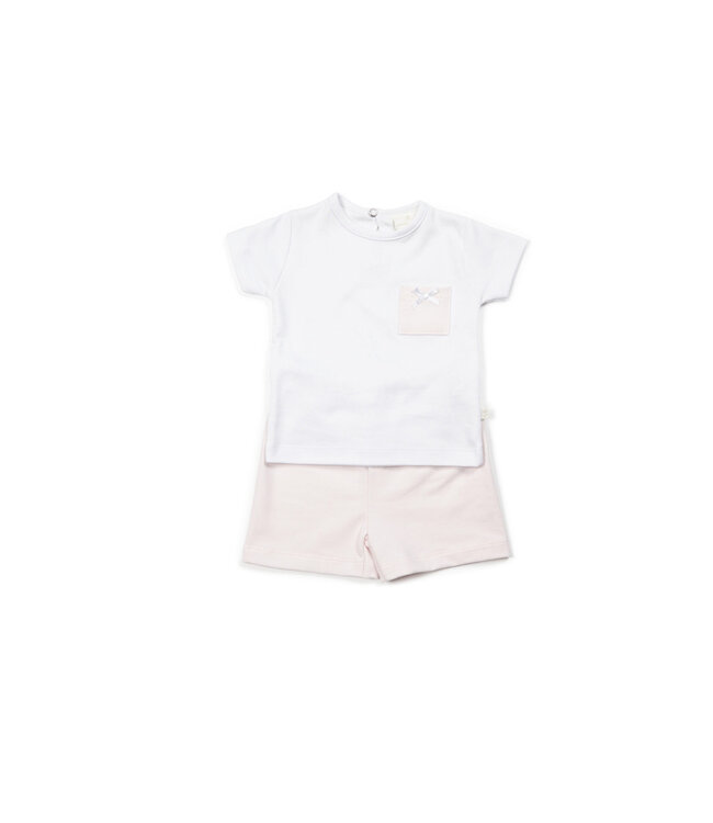 Living NaturePyjama 2-delig voor meisjes Cato – roze