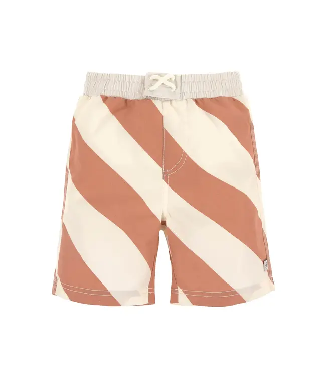 Lassig Lassig - LSF Boardie shorts stripes clay/sea salt