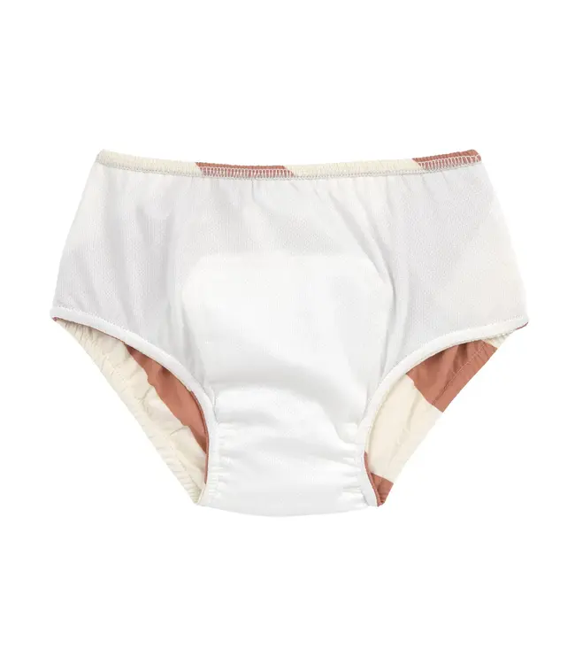 Lassig - LSF Swim Diaper Stripes clay/sea salt