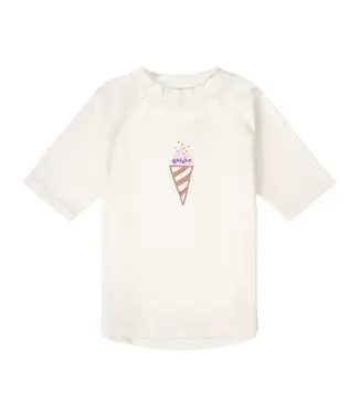 Lassig Lassig - LSF Short sleeve Rashguard sea salt Ice cream