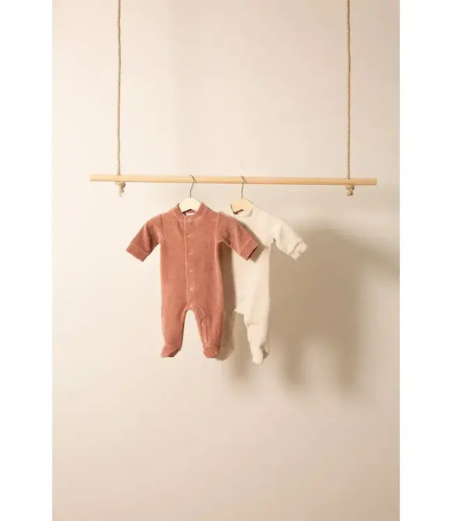 Witlof for kids - Boxpakje velvet rib Soft Sand