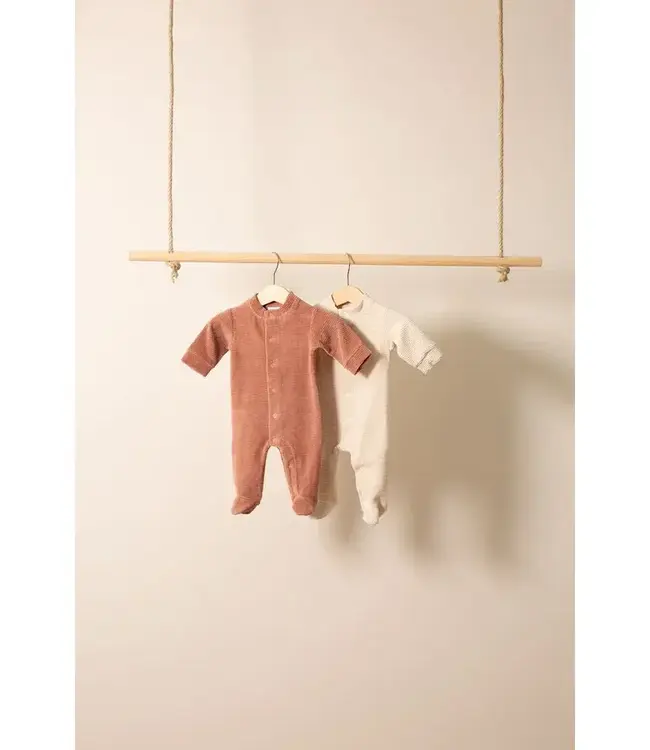 Witlof for kids - Boxpakje velvet rib Dusty Pink