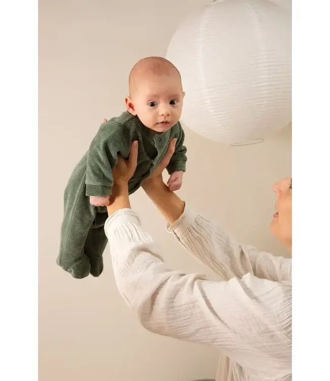 Witlof for kids - Boxpakje velvet rib Forest Green