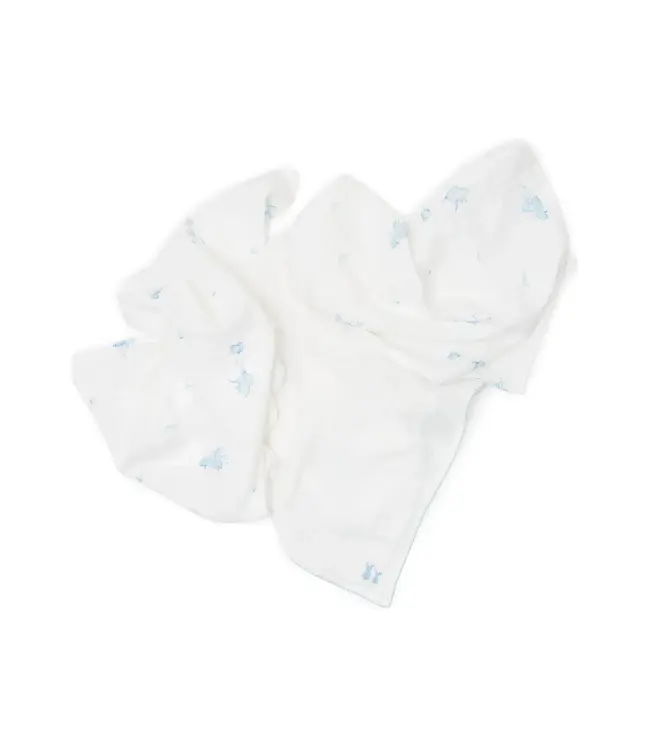 Poetree kids - Tetra doekjes Blue Dreams - 60x60cm (3-pack)