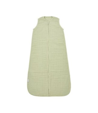 Meyco Meyco - Slaapzak ongevoerd pre-washed hydrofiel - Soft olive