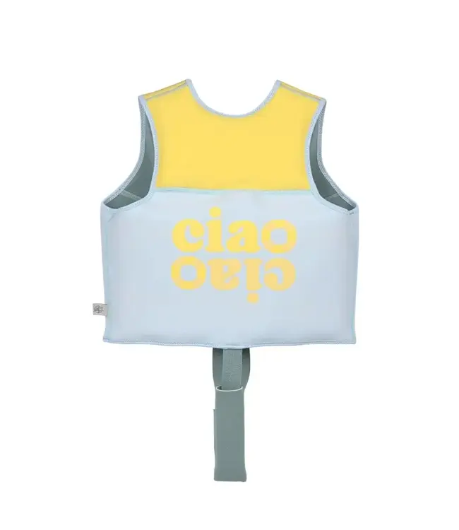 Lassig - LSF Swim Vest Illusion blue/pale yellow 92/98