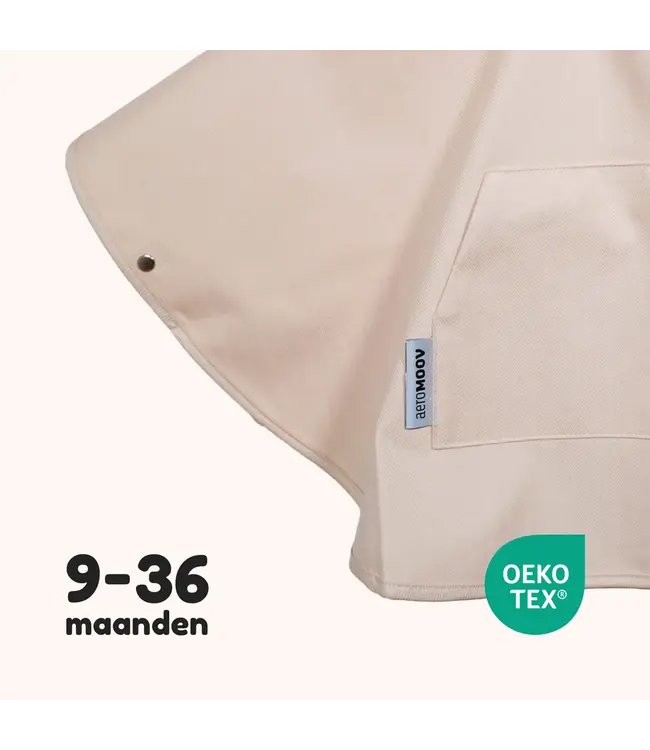 Aeromoov - Rain poncho Chevron cream