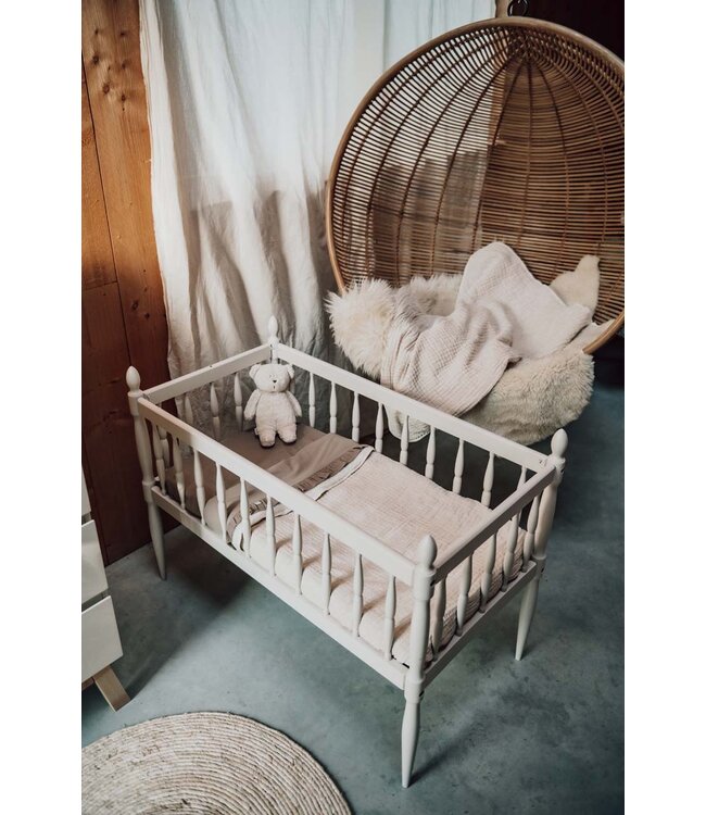 Koeka - Wiegdeken teddy Rivoli warm white
