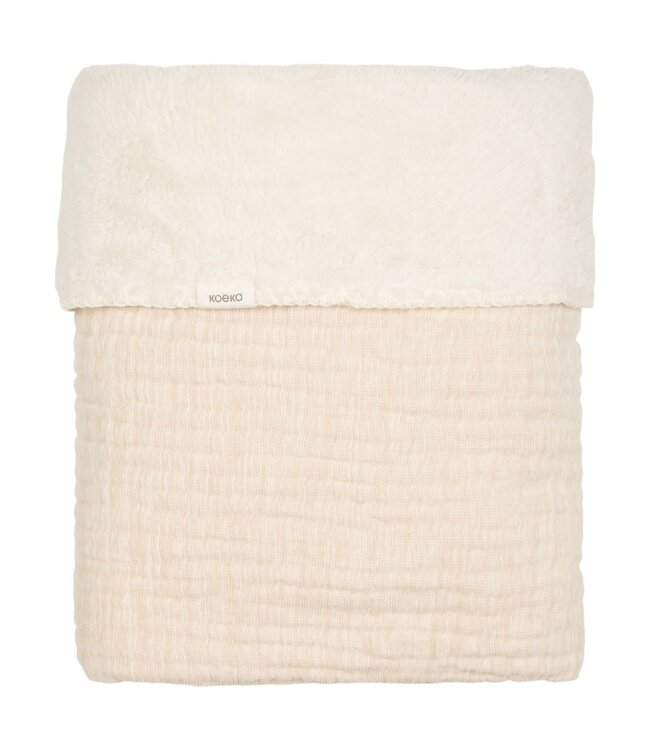 Koeka Koeka - Wiegdeken teddy Rivoli warm white