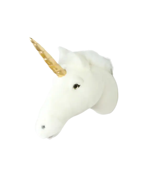 Wild and Soft Wild and Soft - Head white unicorn Claire