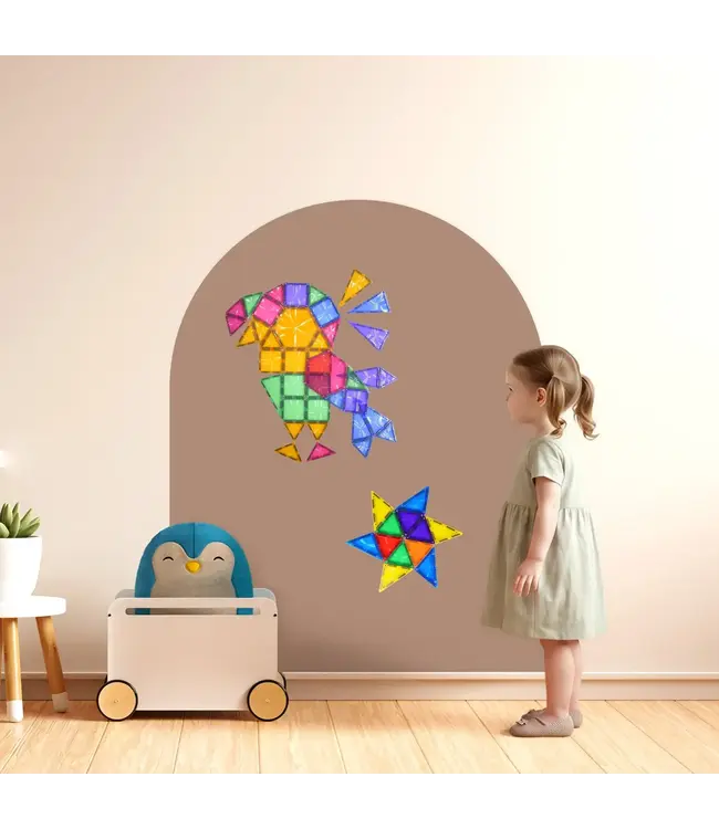 Cleverclixx - Magnetic Wall Sticker 95x75cm | Mocha Cream