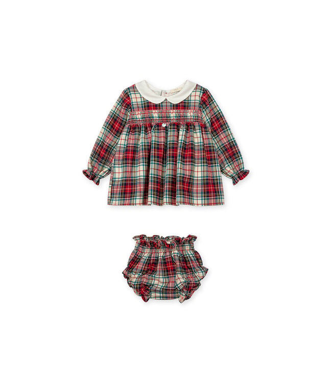 Baby Gi Baby Gi - Gingerbread Dress with bloomer