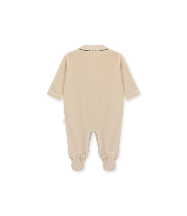 Baby Gi - Toadstool footie front buttons with pockets