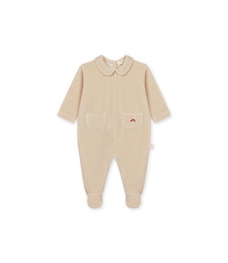 Baby Gi Baby Gi - Toadstool footie with pockets