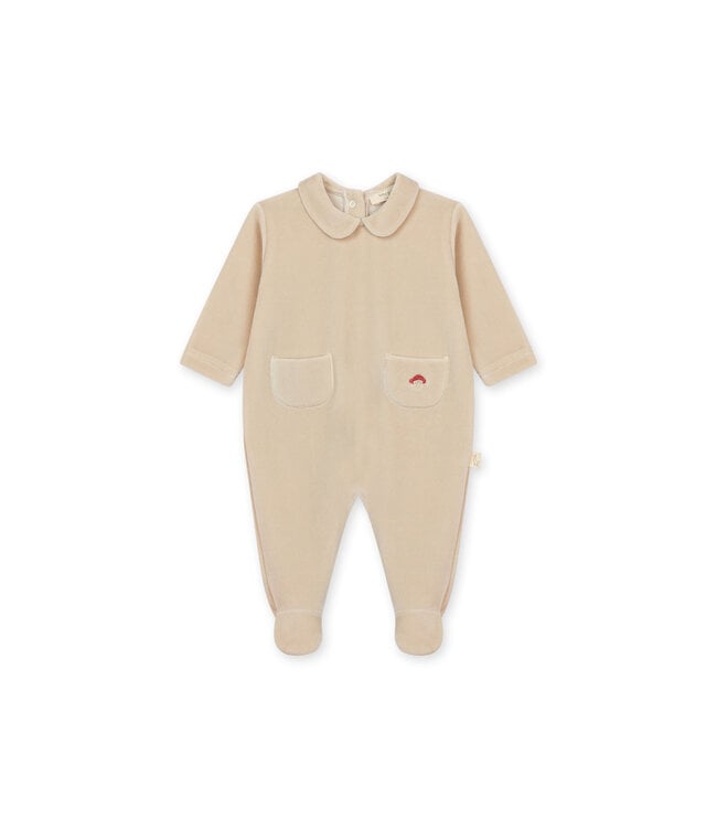 Baby Gi Baby Gi - Toadstool footie with pockets