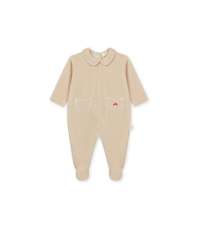Baby Gi - Toadstool footie with pockets