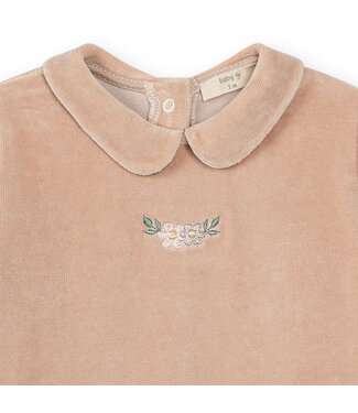 Baby Gi Baby GI - Footie Pastel Pink Camelia