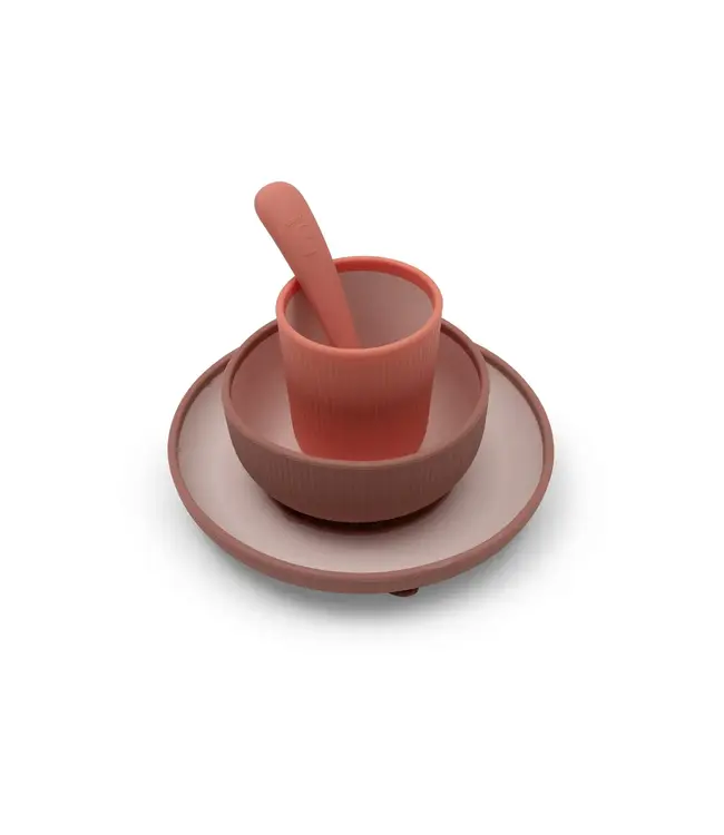 Jollein Jollein - Kinderserviesset 4-delig Blush
