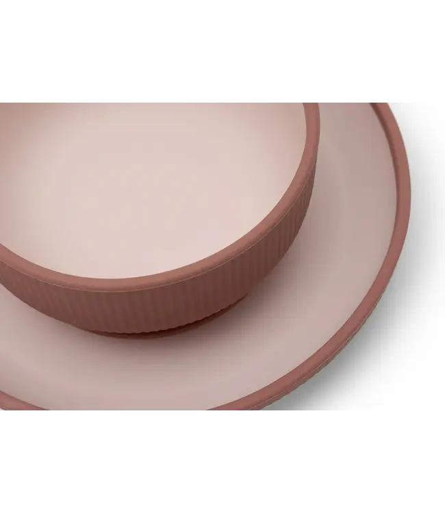 Jollein - Kinderserviesset 4-delig Blush