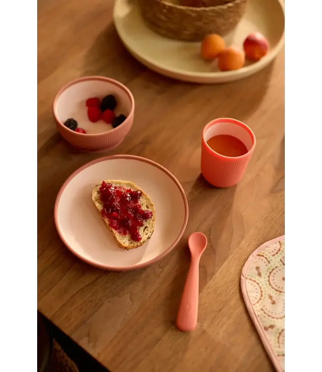 Jollein - Kinderserviesset 4-delig Blush