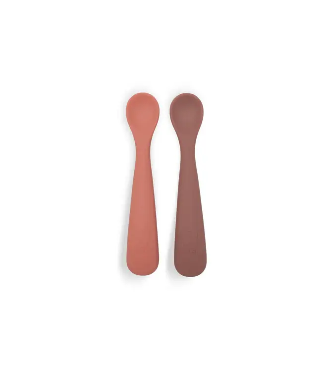 Jollein - Siliconen lepeltje 2-pack Blush