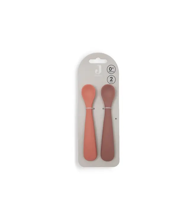 Jollein - Siliconen lepeltje 2-pack Blush