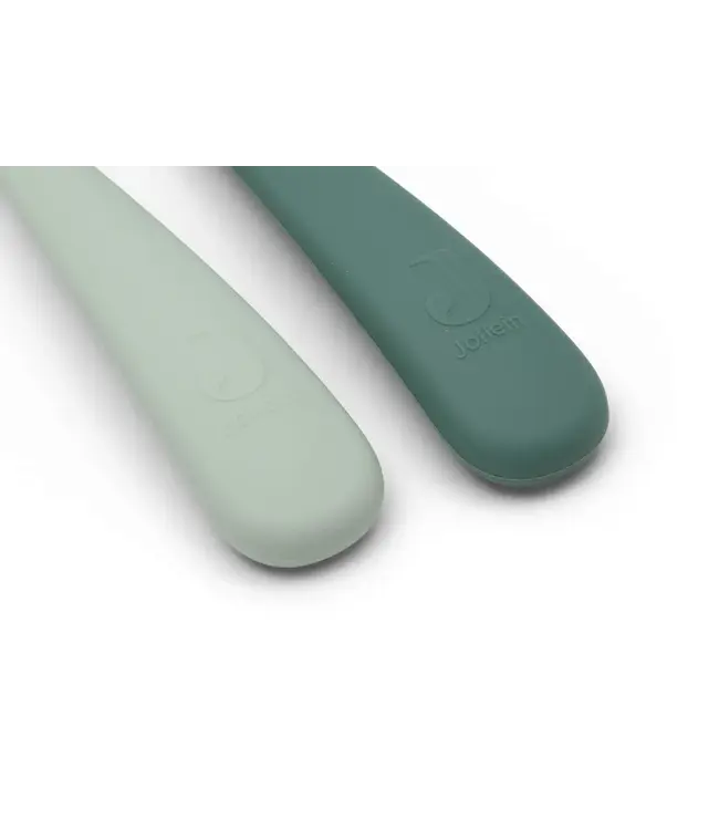 Jollein - Siliconen lepeltje 2-pack Jade