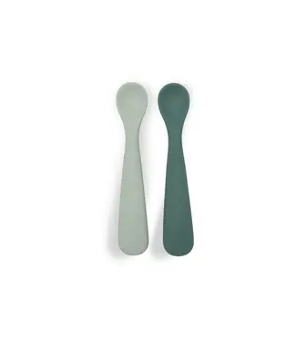 Jollein Jollein - Siliconen lepeltje 2-pack Jade