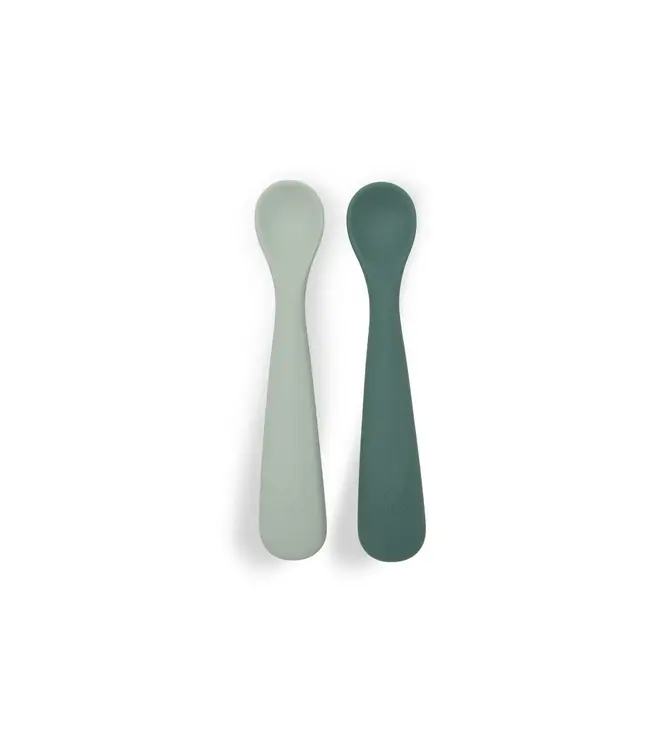 Jollein - Siliconen lepeltje 2-pack Jade