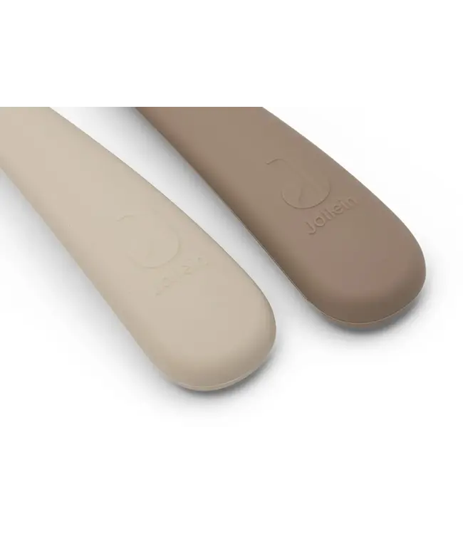 Jollein - Siliconen lepeltje 2-pack Natural