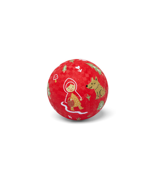 Little L Soft Toys - Rubber bal – Roodkapje – 13 cm