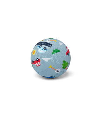 LITTLE L Little L Soft Toys - Rubber bal – Auto's – 13 cm