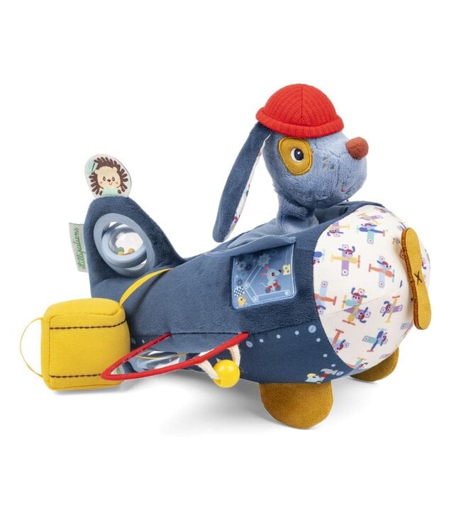 Lilliputiens Lilliputiens - Jules vliegtuig baby activiteitenspeelgoed