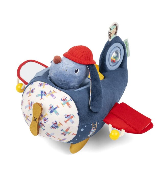 Lilliputiens - Jules vliegtuig baby activiteitenspeelgoed