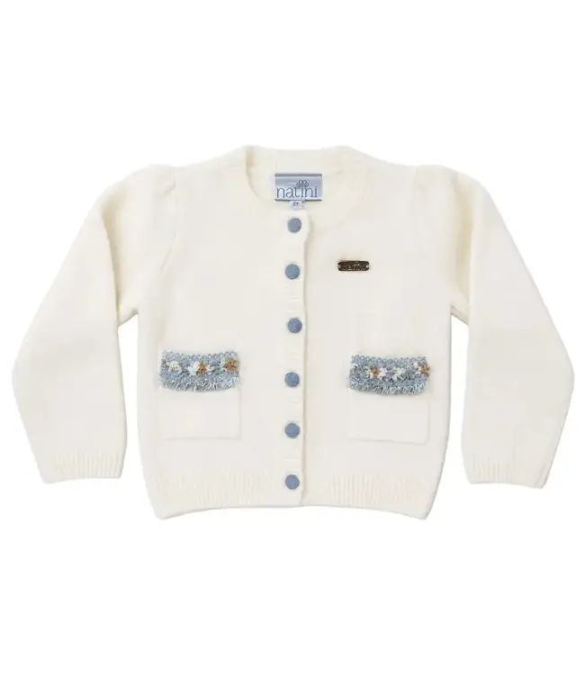 Natini - Cardigan Ruby Ivory