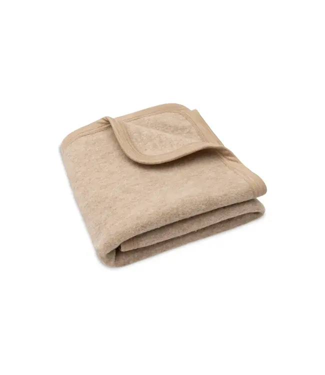 Jollein Jollein - Deken - Merino Wol Felted Natural 75*100