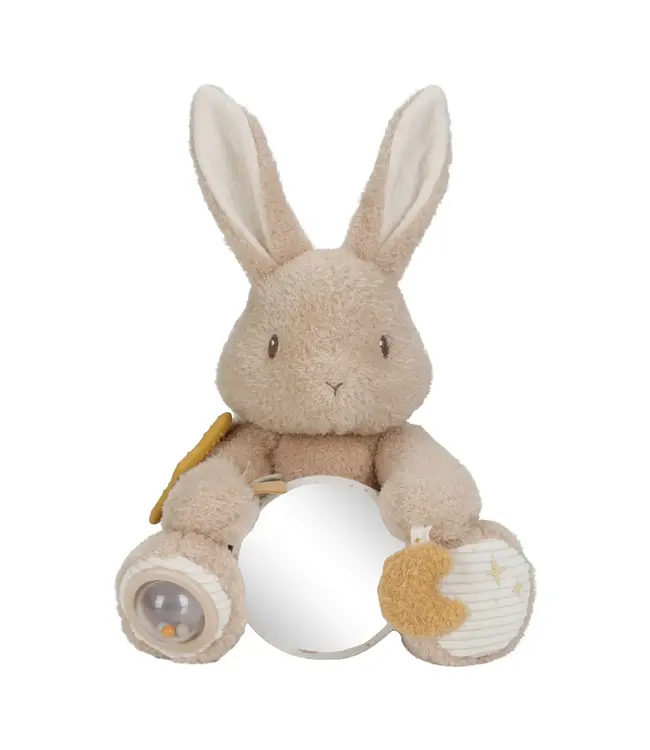 Little Dutch - Activiteitenknuffel Konijn - Zand - Baby Bunny