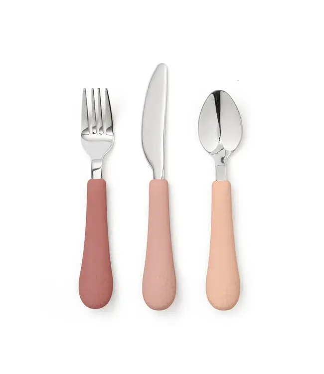 Cam Cam Copenhagen - Flower kids cutlery set Rose mix