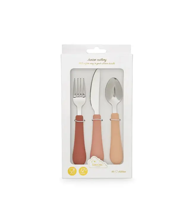 Cam Cam Copenhagen - Flower kids cutlery set Rose mix
