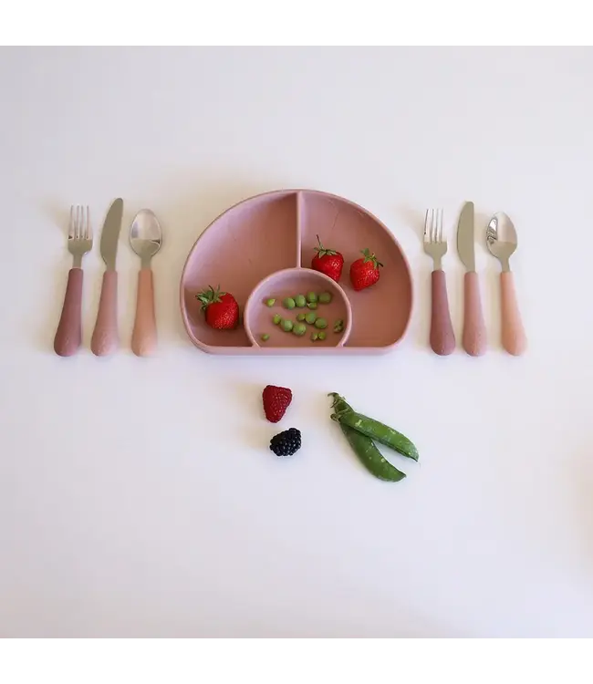 Cam Cam Copenhagen - Flower kids cutlery set Rose mix