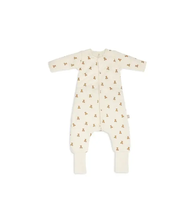 Jollein - Slaapzak met voeten en afritsbare mouw Mini teddy bear