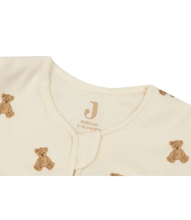 Jollein - Slaapzak met voeten en afritsbare mouw Mini teddy bear