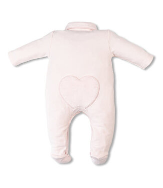 MY FIRST COLLECTION My First Collection - Romper Blush pink heart fur