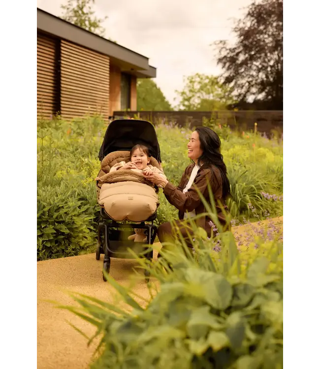 Jollein - Voetenzak buggy/kinderwagen Puffed - Bronze