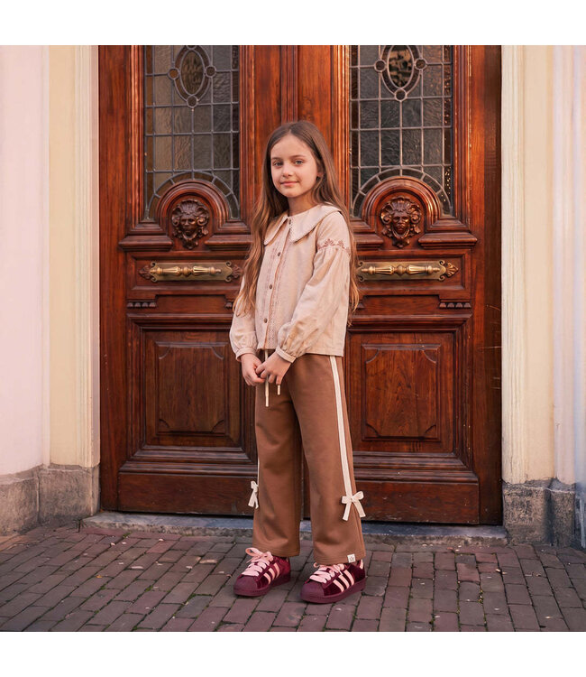 Your Wishes - Twill woven blouse white swan